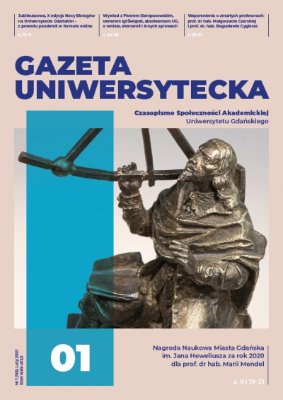 okładka Gazety Uniwersyteckiej