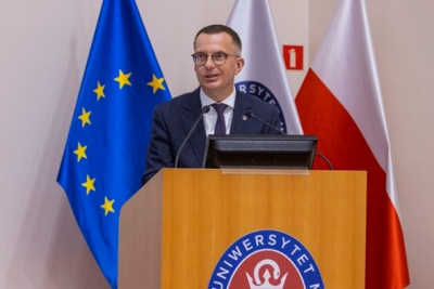 Rektor GUMedu prof. Marcin Gruchała
