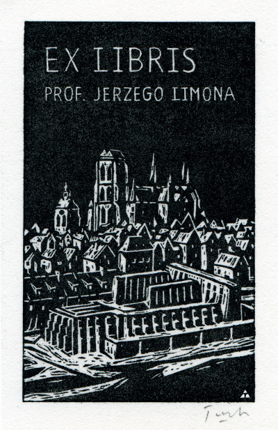 Ex-Libris of prof. Jerzey Limon