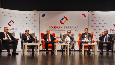 The fourth panel entitled 'Polish-Ukrainian academic cooperation: needs, opportunities, reality'