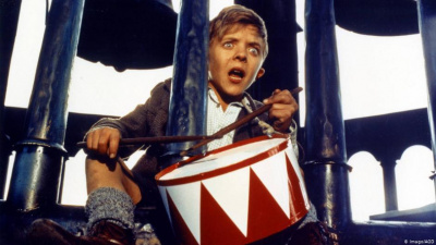 A screen capture from the adaptation of the novel 'The Tin Drum'