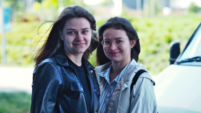 Anna Rafińska (z lewej), Aleksandra Wołowska ( z prawej)