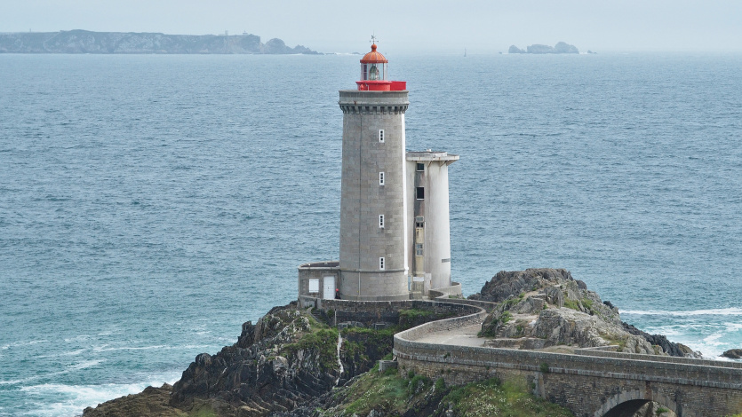 The Petit Minou Lighthouse.