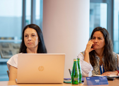 Od lewej: koordynatorka ReSEArch-EU UG Justyna Sikorska i Laura Martín