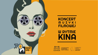 Grafika: Koncert muzyki filmowej W rytmie kina