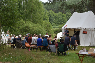 23 - Festiwal Wykopaliska w Rekowie 2025, prelekcja dr Kamila Niedziołki, 2025 rok