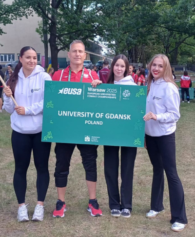 Studentki UG podczas Akademickich Mistrzostw Europy w sportach walki - Warszawa, 21-25.08.2025