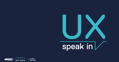 Grafika SPEAK IN_UX, źródło: materiały organizatora