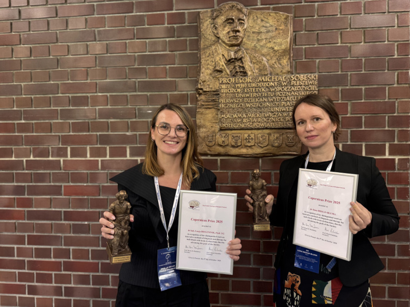 Łucja Bieleninik i Ilona Bidzan-Bluma