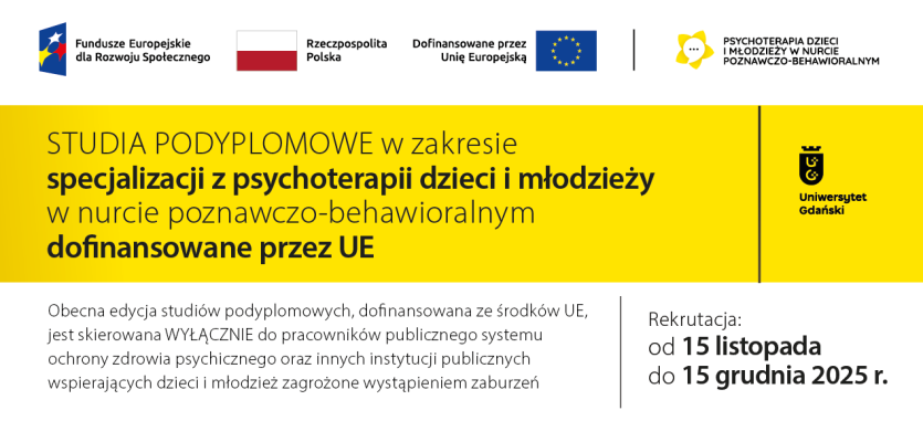 Banner studia podyplomowe