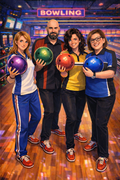 Zdjęcie do oferty 2: bowling z zespołem dziekańskim Wydziału Zarządzania