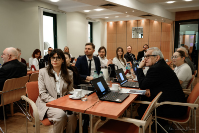 Aneta Lewkowicz podczas uroczystości wręczenia nagrody im. Z. Robla, fot Dorota Muniak