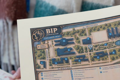 BIP „Outdoor Education in Intercultural Perspective” - mapa do gry terenowej