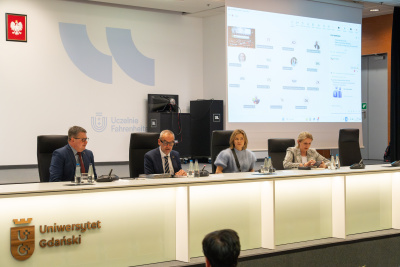 Grono rektorskie podczas posiedzenia Senatu UG 21.05.2026, fot. B. Jętczak