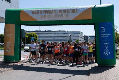 Start Biegu o puchar rektora UG