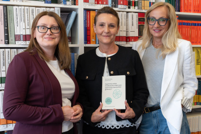 Dr Dorota Godlewska-Werner, dr Aleksandra Peplińska, Dr Agata Borowską-Pietrzak, fot. B. Jętczak