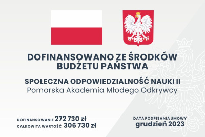 Grafika z informacją o dofinansowaniu