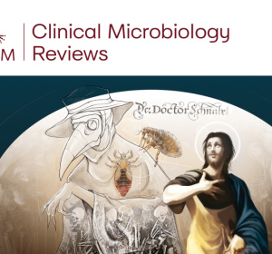 Fragment okładki czasopisma Clinical Microbiology Reviews