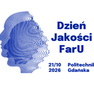 Grafika Dzień Jakości FarU 21/10/2026 Politechnika Gdańska