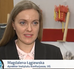 dr Magdalena Łągiewska - dyrektor Instytutu Konfucjusza