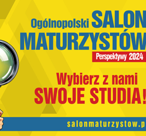 Fragment grafiki - Ogolnopolski Salon Maturzystów Perspektywy 2024