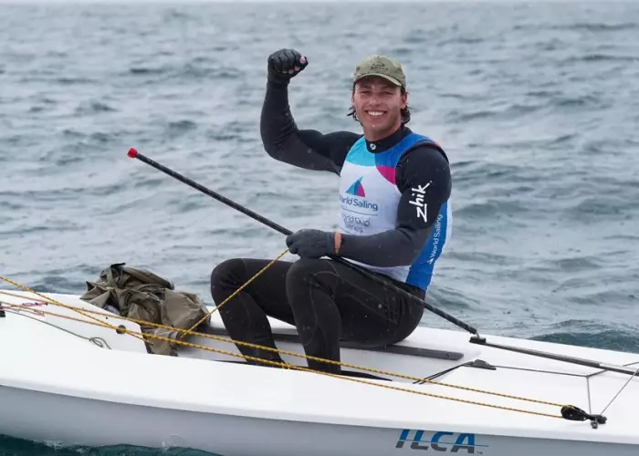 Ilustracja: ‘I don't really remember a time when I wasn't sailing’ - interview with Michal Krasodomski, Poland's representative in sailing at the Paris