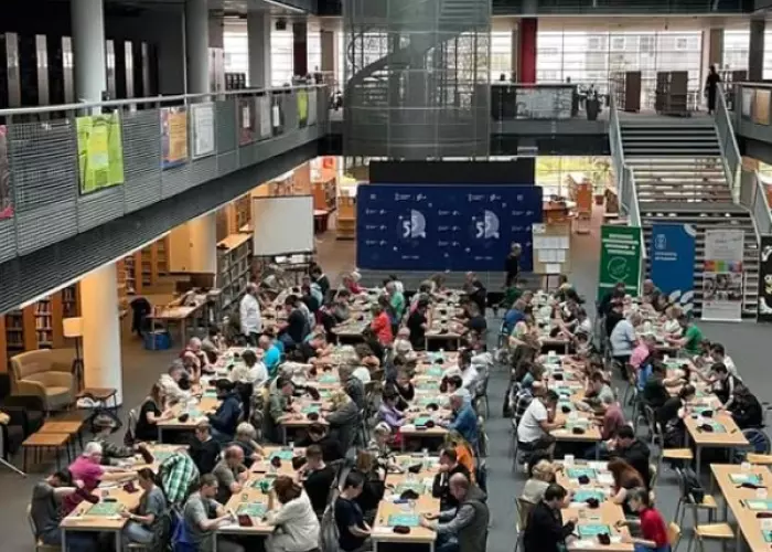 Między wierszami, słowami i książkami, czyli scrabble w Bibliotece UG - relacja