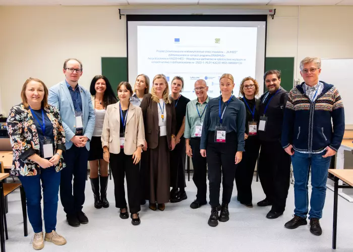 Ilustracja: Summary of the SUMED Project at the University of Gdańsk. Media–Business–Culture Conference Pomerania 2025