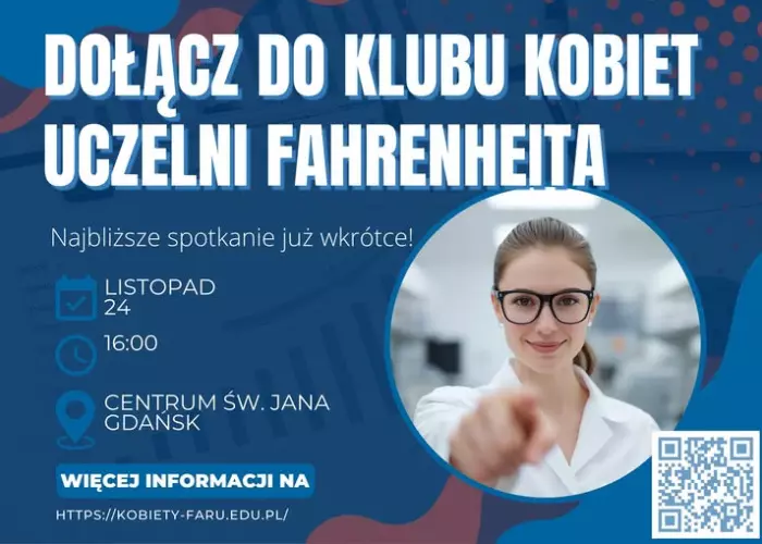 Ilustracja: We invite you to a meeting of the FarU Women's Club