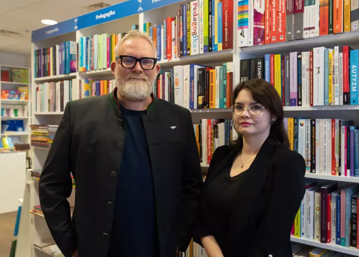 Dr Maciej Debski i dr Judyta Borchet, fot. B. Jętczak