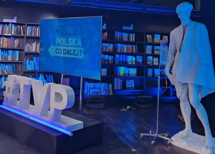 Studenci z UG debatowali w TVP Info o służbie zdrowia