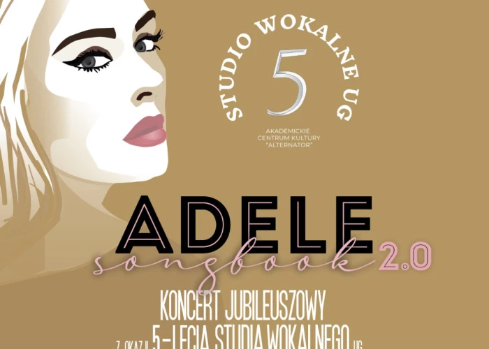 „Adele Songbook 2.0” - koncert jubileuszowy z okazji 5-lecia działalności Studia Wokalnego UG już 8 maja