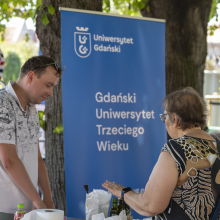 Gdański Uniwersytet Trzeciego Wieku na Jarmarku św. Dominika; fot. Piotr Patalas