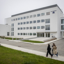 Otwarcie Instytutu Informatyki - budynek z zewnątrz, fot. Krzysztof Mystkowski / KFP