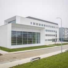 Otwarcie Instytutu Informatyki - budynek Instytutu z zewnątrz, fot. Krzysztof Mystkowski / KFP