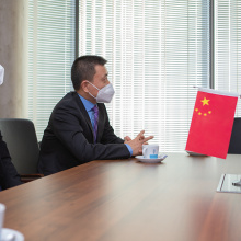 Spotkanie Rektora UG z Konsulem Generalnym Chińskiej Republiki Ludowej