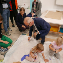 The University of Gdańsk Authorities visit the University Kindergarten