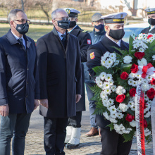 Zdjęcia z uroczystości Narodowego Dnia Pamięci Żołnierzy Wyklętych w Sopocie. Fot. Arek Smykowski/UG