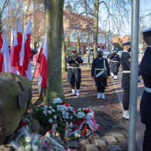Zdjęcia z uroczystości Narodowego Dnia Pamięci Żołnierzy Wyklętych w Sopocie. Fot. Arek Smykowski/UG
