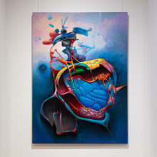 Wernisaż wystawy malarstwa Denisa Chyżawskiego "Echo absolutu"