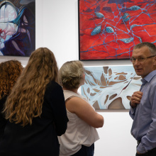 Wernisaż wystawy malarstwa Denisa Chyżawskiego "Echo absolutu"