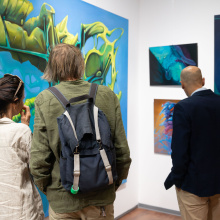 Wernisaż wystawy malarstwa Denisa Chyżawskiego "Echo absolutu"