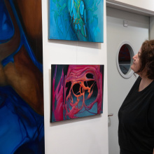 Wernisaż wystawy malarstwa Denisa Chyżawskiego "Echo absolutu"