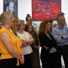 Wernisaż wystawy malarstwa Denisa Chyżawskiego "Echo absolutu"