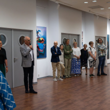 Wernisaż wystawy malarstwa Denisa Chyżawskiego "Echo absolutu"