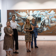 Wernisaż wystawy malarstwa Denisa Chyżawskiego "Echo absolutu"