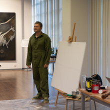 Wernisaż wystawy malarstwa Denisa Chyżawskiego "Echo absolutu"