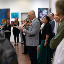 Wernisaż wystawy malarstwa Denisa Chyżawskiego "Echo absolutu"