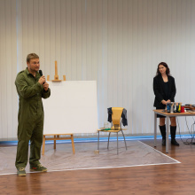 Wernisaż wystawy malarstwa Denisa Chyżawskiego "Echo absolutu"