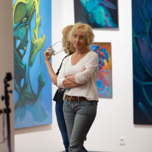 Wernisaż wystawy malarstwa Denisa Chyżawskiego "Echo absolutu"